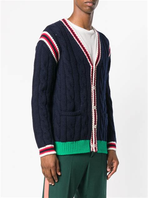 gucci knit cardigans for men
